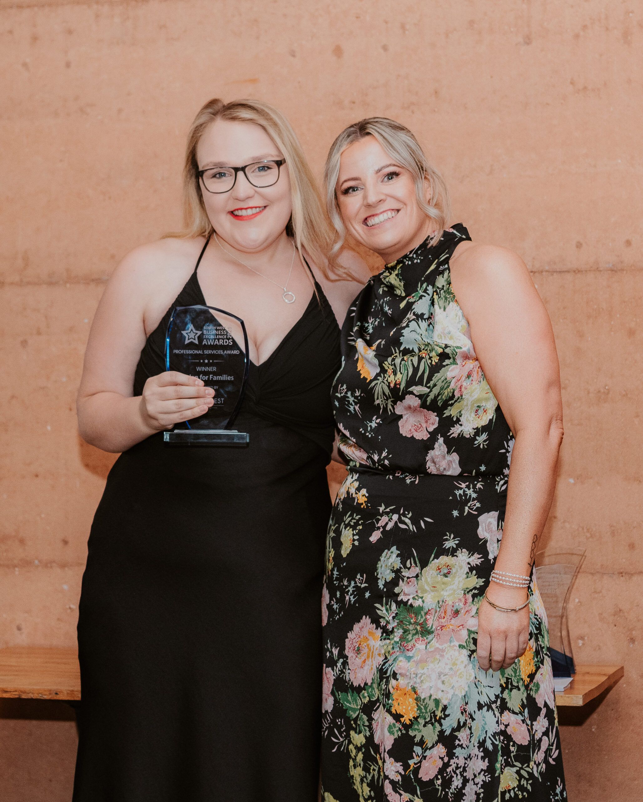 Auslan for Families winning Core West Insurance Professional Services Award 2025