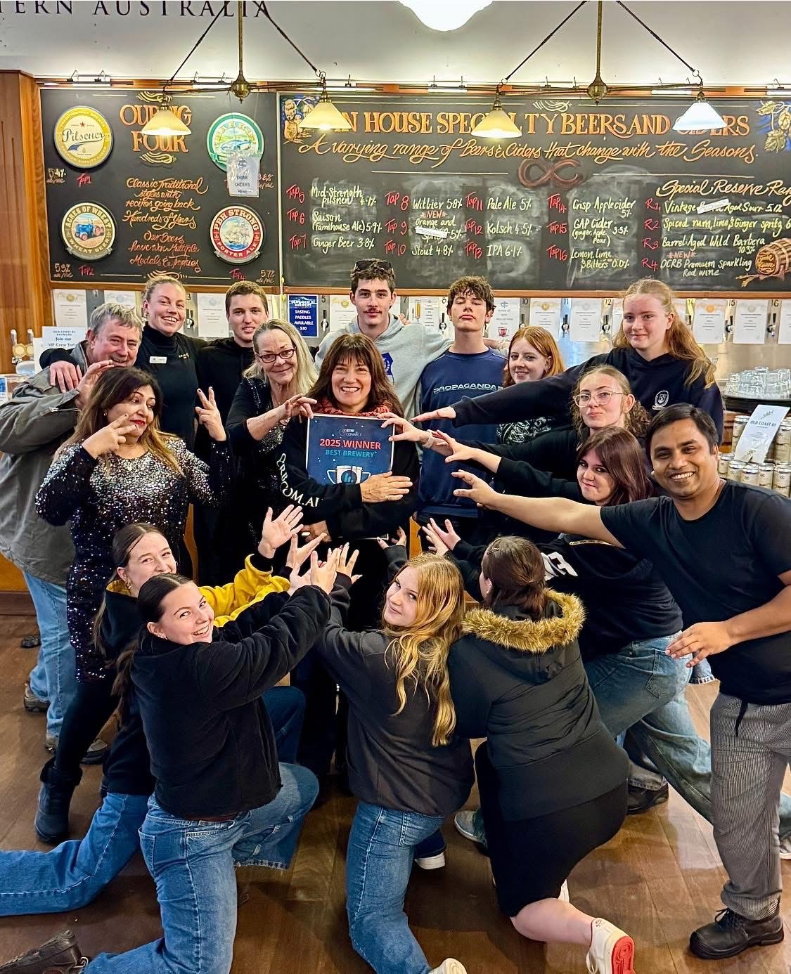 Best in The South West Old Coast Brewery for Best Brewery 2025